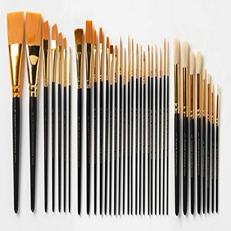 FolkArt PROMOUBS19 Ultimate Paint Brush Set, 35 Pack
