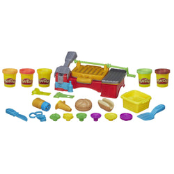 Play-Doh Kitchen Creations Cookout Creations Play Food Barbecue Toy with 5 Non-Toxic Colors, 2 Oz Cans, Brown (Amazon Exclusive)