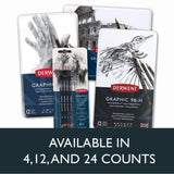Derwent Graphic Pencils, Metal Tin, 24 Count (34202)