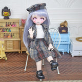 Yutotue 1/6 Ball Jointed BJD Dolls Cute Girls/Fashion Boys DIY Toys Full Set with Clothes Dress Outfits Shoes Wig Hair Makeup, Best Gift for Childrens (Emma (Anime Face Girl))