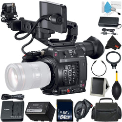 Canon EOS C200 Cinema Camera -EF-Mount International Model (2215C002) Bundle
