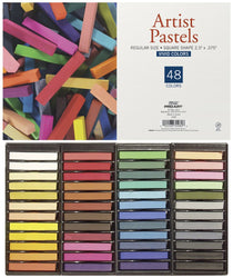 PRO ART Square Artist Pastel Set, 48 Assorted Colors