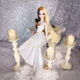 60CM BJD Dolls, 1/3 SD Doll 19 Ball Jointed Doll DIY Toys with Full Set Clothes Shoes Wig Makeup, Best Gift for Girls