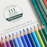 Faber-Castell Polychromos 111th Anniversary Limited Edition Wood Colored Pencil Tin - 36 Colors