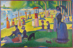 Georges Seurat Sunday Afternoon On Island of La Grande Jatte Cool Wall Decor Art Print Poster 36x24