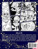 Kawaii Astro Girl Coloring Book: Coloring Books For Adults Featuring Eye-Catching Anime Girls in Space With Loveable Cute Kawaii Stuffs for Stress Relief and Relaxation