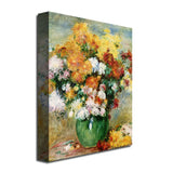 Bouquet Of Chrysanthumums by Pierre Renoir, 24x32-Inch Canvas Wall Art