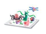 HEY CLAY - Colorful Kids Modeling Air-Dry Clay, 18 Cans with Fun Interactive App (Bugs)