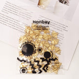 Honbay 50PCS Alloy Bee Honeybee Charm Pendants, DIY Craft Jewelry Making Accessory, 21x16mm (KC Gold)