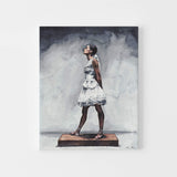 Misty Copeland as the Little Dancer Art Print of Watercolor Painting