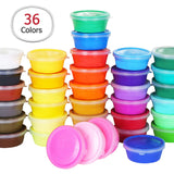 Air Dry Clay 36 Colors Modeling Clay No-Toxic Ultra Light Magic Clay Set with Tools Creative DIY Crafts Clay Dough, Best Gift for Kids