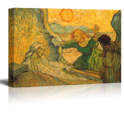 Canvas Prints Wall Art - The Raising of Lazarus by Vincent Van Gogh - Canvas Print Wall Art Famous Painting Reproduction - 16" x 24"