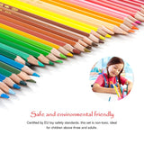 Marco 48 Set Colored Pencils Water Soluble Coloring Pencils with Blending Pen for Artist Adults Beginners Students Drawing, Watercolor Painting, Color Books