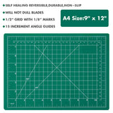 Anezus Craft Knife Precision Cutter and Self Healing Cutting Mat Hobby Knife Set with 30 PCS Hobby Blades Art Knife for Art Hobby Craft Scrapbooking Stencil