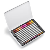 Positive Art Fineliner Coloring Pen Set 60 Unique Colors with Metal Case | Colorful Ultra Fine Tips 0.4 mm | Adult Coloring Books, Draw Pictures, Write Notes | Assorted Colors, Quick Dry Ink
