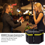MOMSIV Explosion Gift Box Set - Scrapbook Album DIY Picture Box for Christmas Birthday Anniversary Valentine Day Wedding