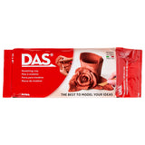 DAS Air-Hardening Modeling Clay, 2.2 Pound Block, Terra Cotta Color (387600)