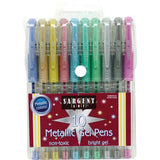 Sargent Art 22-1500 10-count Metallic Gel Pens