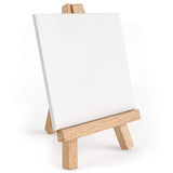 ARTEZA Mini Wood Display Easel, 5", Pack of 40, Ideal for Displaying Small Canvases, Business Cards, Photos