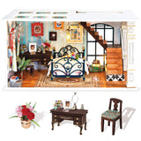 Rolife DIY Dollhouse Miniatures with Furniture Paris Midnight