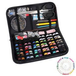 Mini Sewing Kit for Travel, Adults, Kids, College Students, Beginner, DIY Sewing. JR.WHITE Small Sewing Kit with 172 Pcs Basic & Professional Sewing Accessories, Sewing Needles and Thread
