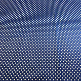 Cotton Printed Polka Dot Fabric 45" Wide 100% Cotton By The Yard Royal Blue