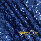 3 Feet 1 Yards Navy Blue Sequin Fabric, by The Yard, Sequin Fabric, Tablecloth, Linen, Sequin Tablecloth, Table Runner (Navy Blue)