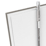 Arteza Sketch Book, 9x12-inch, 2-Pack, Gray Drawing Pads, 200 Sheets Total, 68 lb 100 GSM, Hardcover Sketchbook, Spiral-Bound, Use with Pencils, Charcoal, Pens, Crayons & Other Dry Media