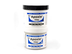 Aves Apoxie Air Dry Clay for Professionals - Self Hardening Modeling Clay, Waterproof Sculpting Clay Made for Detail - No Cracking Modeling Clay - 2 Part Epoxy Clay for Sculpting, White (1 Lb)