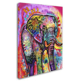 Elephant by Dean Russo, 24x32-Inch Canvas Wall Art