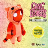 P.M.I. Gang Beasts Plush Buddies - Red Cat - 8 Inch Plush Toys - Great Gift for Boys and Girls - Huggable Plush Toys for Kids - Official Gang Beasts Plush Toys