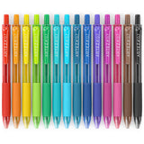 Arteza Colored Gel Pens, 24 Pack of Assorted Colors, 10 Vintage and 14 Vibrant Colors, 0.7 mm Fine Tip, Retractable, For Journaling, Drawing, Doodling, and Notetaking