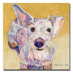 Scooter by Pat Saunders-White, 18x18-Inch Canvas Wall Art