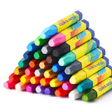36 Colors Oil Pastels Sticks with Pastel Holders and Sharpeners for Kids & Adults, All Artist by lasten