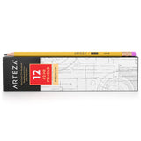 ARTEZA #2 HB Wood Cased Graphite Pencils, Pack of 72, Bulk, Pre-Sharpened with Latex Free Erasers, Bulk pack, Smooth write for Exams, School, Office, Drawing and Sketching