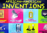 777 Tri-Seven Entertainment African American Inventions 18x24 Poster Black History Famous People Inventors, 18" x 24", (Color)
