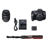 Canon EOS 2000D / Rebel T7 DSLR Camera w/ 18-55mm F/3.5-5.6 III Lens + 32GB SD Card + More