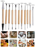 Augernis Pottery Sculpting Tools 32PCS Ceramic Clay Carving Tools Set for Beginners Expert Art Crafts Kid's After School Pottery Classes Club Children Students
