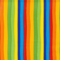 Robert Kaufman DI-506 Celebrate Seuss Squiggle Stripe Fabric by The Yard, Multi