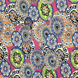 Printed Rayon Challis Fabric 100% Rayon 53/54" Wide Sold by The Yard (839-1)