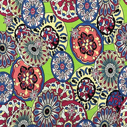 Printed Rayon Challis Fabric 100% Rayon 53/54" Wide Sold by The Yard (839-3)