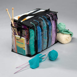 Miles Kimball Knitting Tote Bag, 18 x 11 x 1 inches
