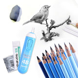 34pcs Art Supplies Graphite and Charcoal Pencils Set, Studio Includes Sketch Pencils Pencil Case Professional Sketching Tools for Beginner or Artist Drafting Shading