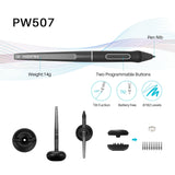 Huion KAMVAS Pro 13 GT-133 Pen Display Drawing Monitor 13.3 Inches Tilt Function Battery-Free Stylus 8192 Pen Pressure