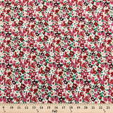 DTY Fabric Petunia (5-1) Stretch Brushed Printed Jersey Knit Apparel 58/60" Wide Sold BTY