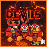 Devil Bonnie Plush - Nightmare Bonnie Custom Halloween | Special Edition | Monster/Vampire/Demon| Gift for All Age Fan | Party Decorations | Soft Huggable Cute| XSmart Global