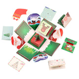 Christmas Explosion Box, EKKONG Explosion Box, DIY Photo Album, Gift Box for Merry Christmas Gift(Christmas)