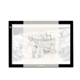 GAOMON B4 Size LED Light Box 5 Millimeters Ultrathin Light Pad USB Art Tracing Board for Sketch Copy and Handwork - GB4