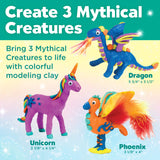 Creativity for Kids Create with Clay Mythical Creatures - Sensory Arts & Crafts for Kids
