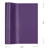MeCan Faux Leather Fabric Sheet Solid PU Synthetic Leather Perfect for Earrings,Cricut,DIY Craft Projects,9''x53''(23x135cm) (Purple)